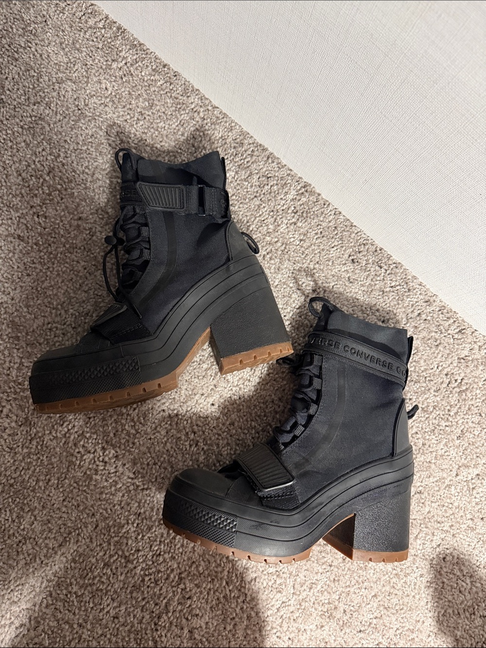 Converse Chuck Taylor All Star GR82 Platform Heeled High Top Boots